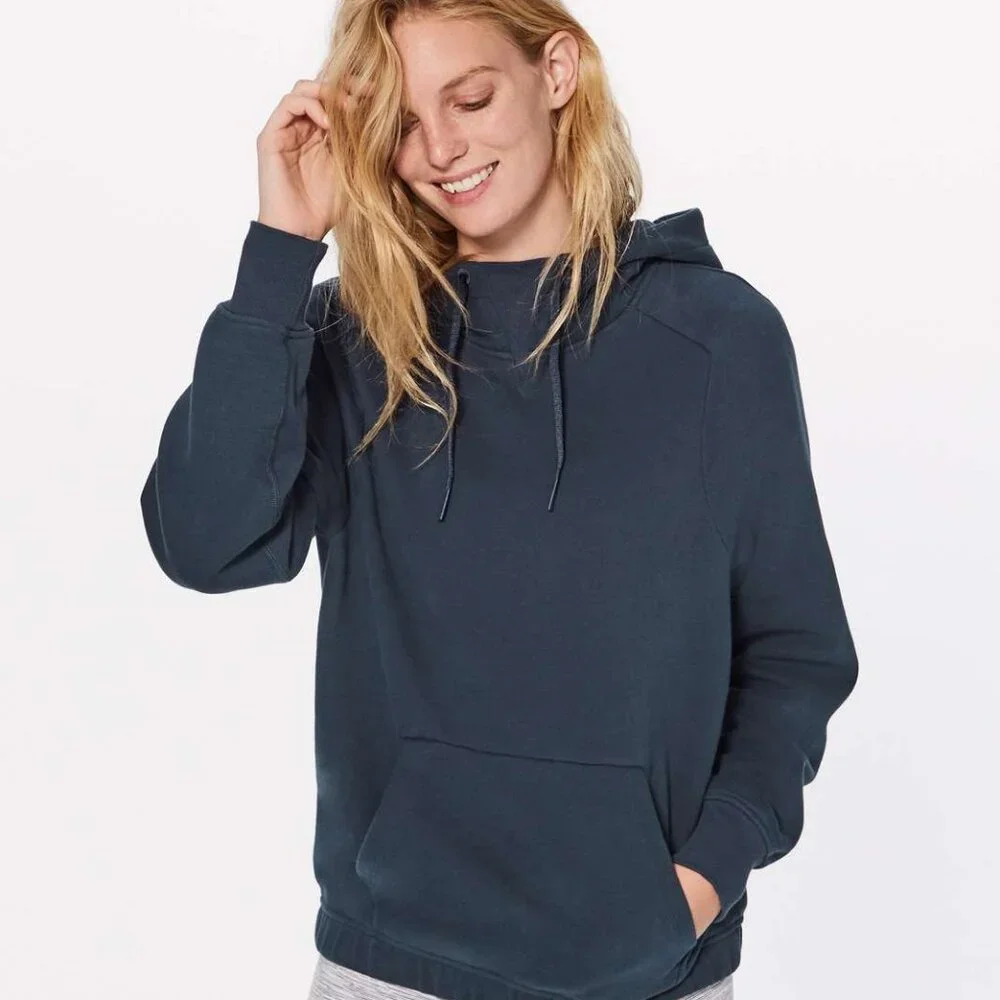 Lululemon Warm For Winter Hoodie Mach Blue - Picture 1 of 12